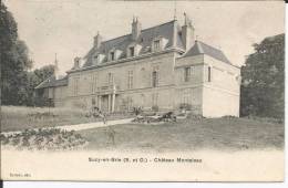 Cpa, Sucy-en Brie (Val De Marne), Château Montaleau - Sucy En Brie