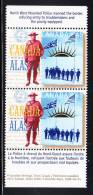 Canada MNH Scott #1606c Vertical Pair With English, French Descriptive Tabs 45c Superindent Sam Steele, NWMP - Full Sheets & Multiples