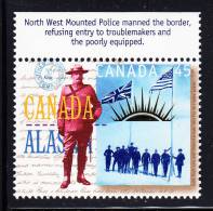 Canada MNH Scott #1606c  With English Descriptive Tabs 45c Superindent Sam Steele, NWMP - Neufs