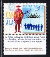 Canada MNH Scott #1606c  With French Descriptive Tab 45c Superindent Sam Steele, NWMP - Neufs