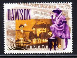 Canada MNH Scott #1606d 45c Dawson City, Yukon - Ongebruikt