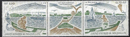 SPM - Saint Pierre Et Miquelon 509A ** (timbre 508 & 509) - Unused Stamps