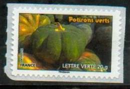 France 2012 - Potiron Vert / Green Pumpkin - MNH - Vegetables