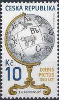 2009 République TCHEQUE 501** Globe Comenius, Animaux - Unused Stamps