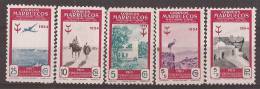 MA394-LT1TAN.Maroc.Marocco .MARRUECOS ESPAÑOL..Lote PRO TUBERCULOSOS.1954.(Ed 394/9**) Sin Charnela MUY BONITA - Unused Stamps