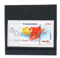 ESPAGNE   0,70 €    Année  2012   Turismo    (sur Fragment Oblitéré) - Used Stamps