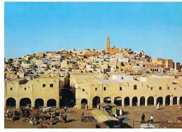 Algérie.Ghardaïa Le Souk.Carte Trés Grand Format  30cm X 24cm - Ghardaia