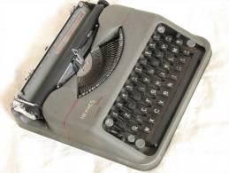 HERMES Baby Suisse Machine à écrire Typewriter Ancienne 1950 ? Voyage - Andere