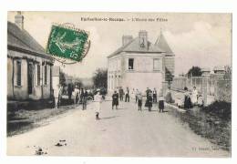 CP EGRISELLES LE BOCAGE  L ECOLE DES FILLES - ECRITE EN 1908 - Egriselles Le Bocage