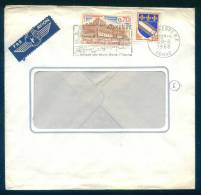 114548 Cover Brief Lettre 1968 FLAMME MARANT SES TOURS DANS I'YONNE - SAINT GERMAIN EN LAYE - France Frankreich Francia - Cartas & Documentos