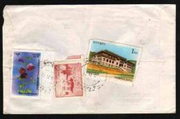 Bhutan  3  Stamps  Registered Cover To India  #  37228   Indien Inde - Bhoutan