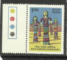 INDIA, 1983, Rock Garden,Chandigarh,With Traffic Lights,Left, MNH, (**) - Neufs