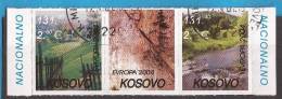 2004X    KOSOVO 2004 EUROPA CEPT JUGOSLAVIA SERBIA SERIE - APPENDIX   RARO  USED CANCELLED - 2004