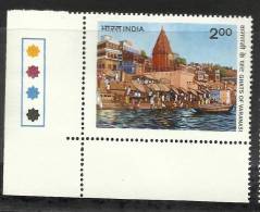 INDIA, 1983,World Tourism Day, Varanasi Ghats,5th General Assembly ,With Traffic Lights, Bottom Left, MNH, (**) - Ungebraucht