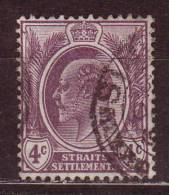 STRAITS SETTLEMENTS - 1907 - YT N° 122 - Oblitéré - - Straits Settlements