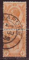 - STRAITS SETTLEMENTS - 1921 - YT N° 170A X 2 - Oblitérés - Beau Cachet - Straits Settlements