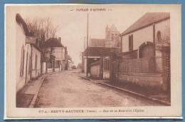 89 - NEUVY SAUTOUR --  Rue De La Mairie Et L'eglise - Neuvy Sautour