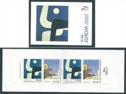 Greece 2003 Europa Cept Booklet  2-Sets With 2-side Perforation MNH - Carnets