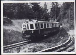 Eisenbahn-Tram-Zug  Marécottes - Zoug