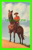 GENDARMERIE ROYALE DU CANADA - GENDARME SUR SON CHEVAL - A.P. - - Police - Gendarmerie