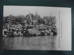 Cp Benares Les Bords Du Gange - India