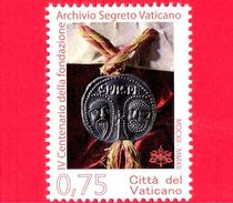 Nuovo - MNH - VATICANO - 2012 - 4º Centenario Dell´archivio Segreto Vaticano - 0,75 - Sigillo - Ongebruikt