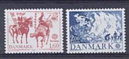 DANEMARK 0733/34 Europa - Unused Stamps