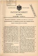 Original Patentschrift - W. Fuhrhop In Alvern , Post Munster B. Hannover ,1906 , Kartoffelerntemaschine , Landwirtschaft - Tools