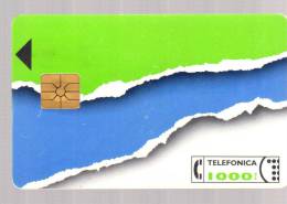 Carte Prépayée, Usagée: TELEFONICA 1000 PTA - MADRID CAPITALE EUROPENNE DE LA CULTURE 1992 - Telefonica