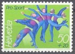 1989 Pro Sport Zum 67 / Mi 1404 / Sc B554 / YT 1332 Postfrisch/neuf/MNH - Unused Stamps