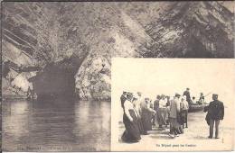 MORGAT - L'Entrée De La Grande Grotte - Un Départ Pour Les Grottes - Morgat