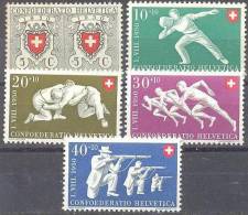 1950 Pro Patria Zum 46-50 / Mi 545-9 / Sc B191-5 / YT 497-501 Postfrisch/neuf/MNH - Ungebraucht