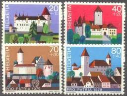 1979 Pro Patria Zum 182-5 / Mi 1156-9 / Sc B463-6 / YT 1086-9 Postfrisch/neuf/MNH - Nuevos