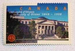 CANADA 1998 Université D'OTTAWA University NSC  MNH - Neufs