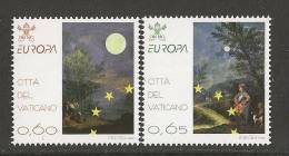 VATIKANSTAD  / VATICANO / VATICAN  - EUROPA 2009  - TEMA  "ASTRONOMIA" - SET Of 2 Stamps PERFORATED - 2009