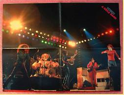 Poster Musik-Gruppe  J. Geils Band  -  Rückseitig Nina Hagen 3D - Ca. 49 X 37,5 Cm  -  Von Popcorn Ca. 1982 - Affiches & Posters