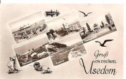 GRUSS VON DER INSEL USEDOM ,MULTI VUES   REF 29506 - Usedom