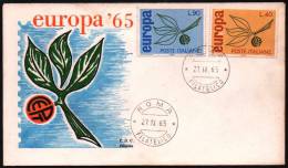 ITALIA ROMA 1965 - EUROPA - FDC - 1965