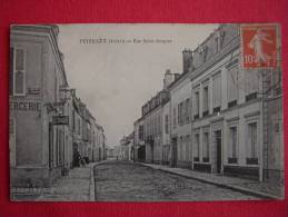 Dep 45 , Cpa PUISEAUX ,  Rue Saint Jacques  (029) - Puiseaux