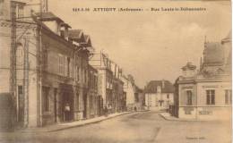 CPSM ATTIGNY (Ardennes) - Rue Louis Le Débonnaire - Attigny