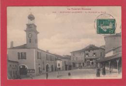 MONTAIGU DE QUERCY --> La Mairie Et La Place - Montaigu De Quercy