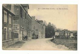 CP ATHIS MONS N°22 LA RUE DE JUVISY    - ECRITE EN 1904 - Athis Mons