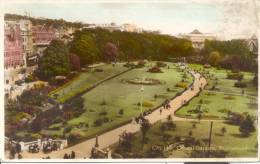 CM110 Central Gardens Bournemouth - Carte Photo Colorisée - Bournemouth (bis 1972)