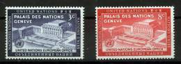 UN New York 1954 Michel 31-32 MNH (**) - Ongebruikt