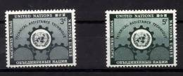 UN New York 1953 Michel 23-24 MNH (**) - Unused Stamps