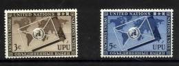 UN New York 1953 Michel 21-22 MNH (**) - Ongebruikt