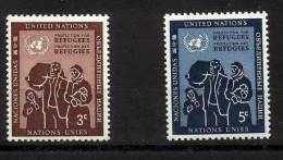 UN New York 1953 Michel 19-20 MNH (**) - Unused Stamps