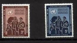 UN New York 1953 Michel 19-20 MNH (**) - Neufs