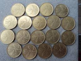 ITALIA  REPUBBLICA  -  LOTTO  MONETE  20£. 1969- - 20 Lire