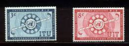 UN New York 1956 Michel 47-48 MNH (**) - Neufs